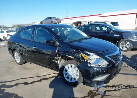 2019 Nissan Versa 1.6 Sv z USA, uszkodzony, nr VIN 3N1CN7AP0KL817030
